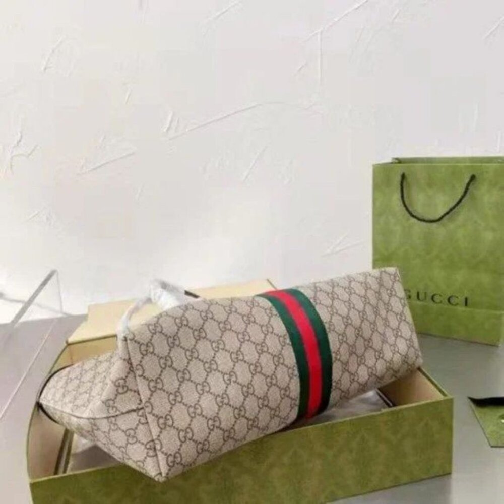 Gucci Medium Ophidia Shopping Bag Tote - Picture 4 of 7